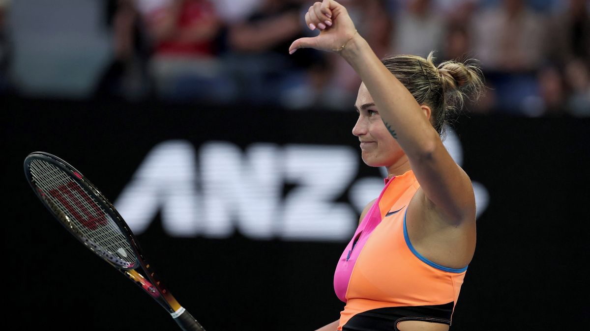 Frustrovanou Sabalenkovou vytočil verdikt sudí. To jsem nikdy nezažila, udělala chybu, zuřila šampionka